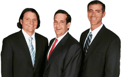 From left to right: Attorney Brian C. Johnson, Attorney Ryan D. Bluestein, Attorney Brian G. Burke